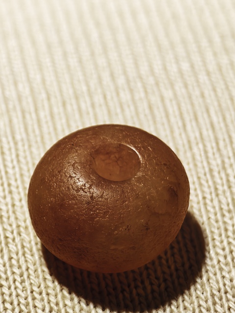 古玩玉器老水晶珠真品鑒賞圖