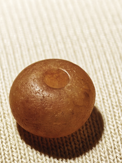 古玩玉器老水晶珠真品鑒賞圖