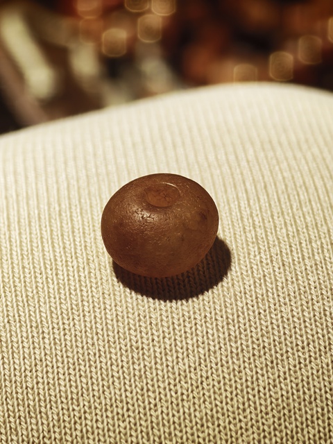 古玩玉器老水晶珠真品鑒賞圖