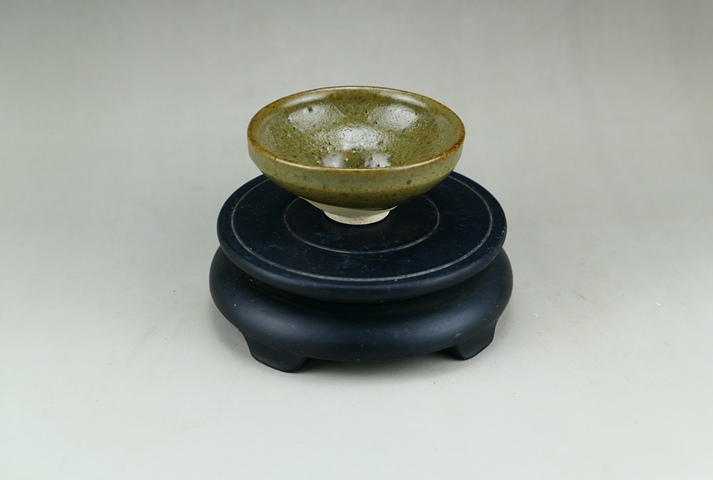 古玩陶瓷精品:南宋吉州窯茶葉末釉茶盞（珍貴釉色）拍賣，當前價格1388元