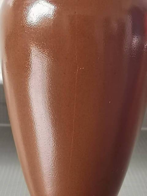 古玩陶瓷紫金釉執(zhí)壺真品鑒賞圖