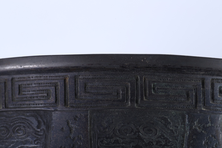 古玩雜項銅鼎真品鑒賞圖