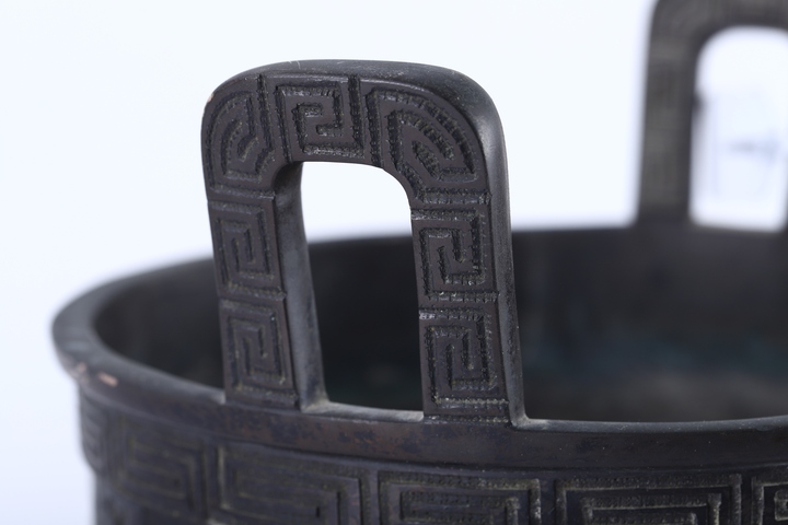 古玩雜項銅鼎真品鑒賞圖