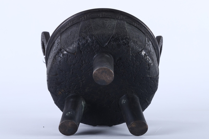 古玩雜項銅鼎真品鑒賞圖