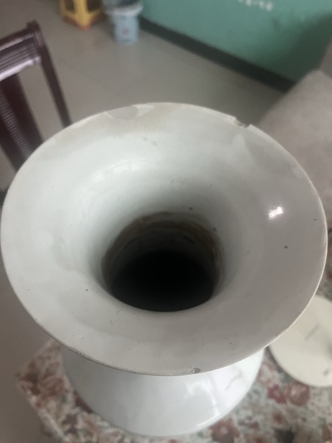 古玩陶瓷粉彩博古花卉紋獅耳大瓶真品鑒賞圖