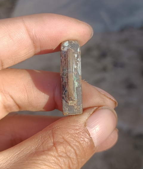 古玩銅器壓印真品鑒賞圖