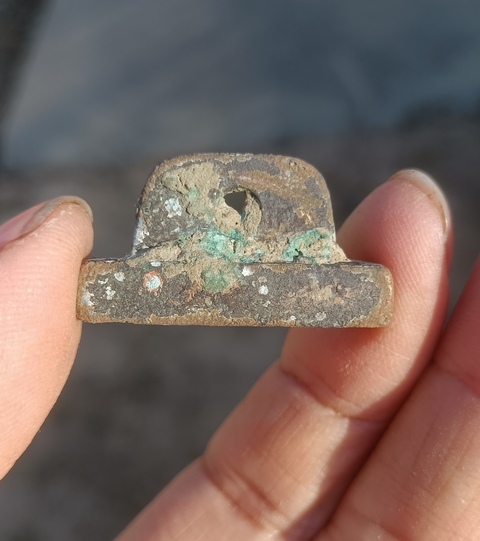 古玩銅器壓印真品鑒賞圖