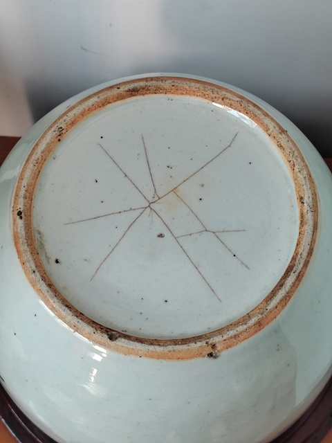 古玩陶瓷粉彩人物故事紋西瓜罐真品鑒賞圖