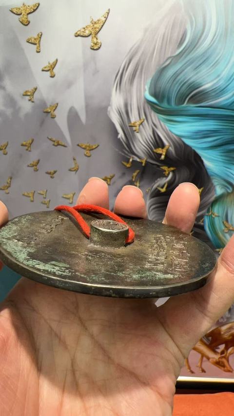 古玩銅器銅鏡真品鑒賞圖