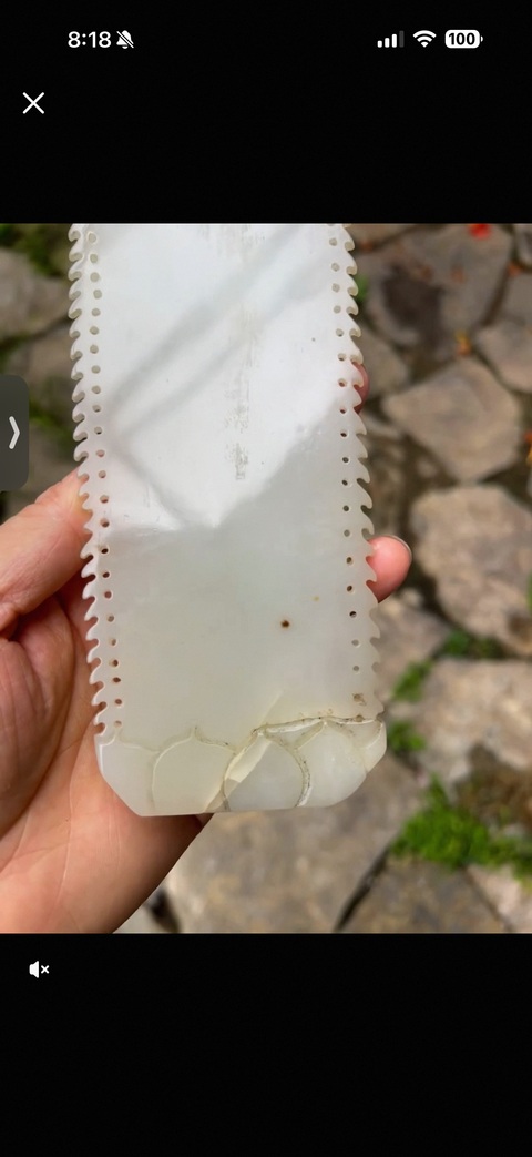 古玩玉器觀音擺件真品鑒賞圖