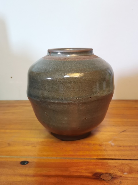 古玩陶瓷元明時期龍泉青瓷罐拍賣，當(dāng)前價格290元