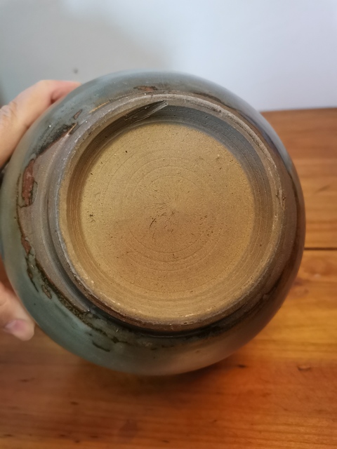 古玩陶瓷元明時期龍泉青瓷罐拍賣，當(dāng)前價格290元