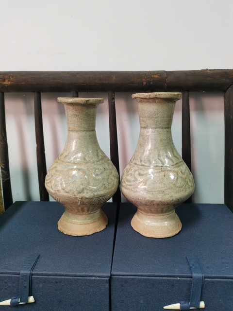 古玩陶瓷宋末元初以前筯瓶真品鑒賞圖