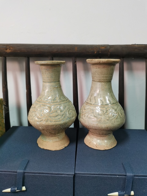 古玩陶瓷宋末元初以前筯瓶真品鑒賞圖