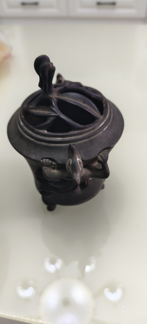 古玩銅器爐子真品鑒賞圖