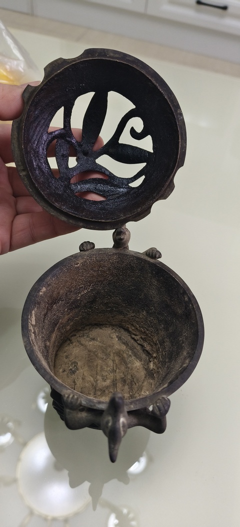 古玩銅器爐子真品鑒賞圖