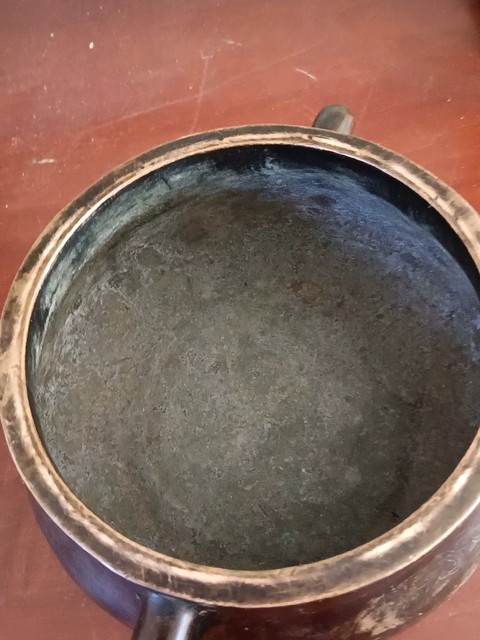 古玩銅器銅爐真品鑒賞圖