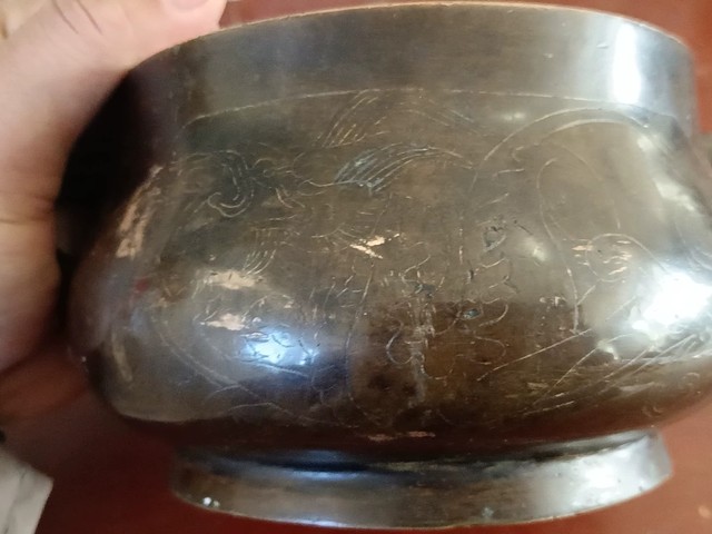 古玩銅器銅爐真品鑒賞圖