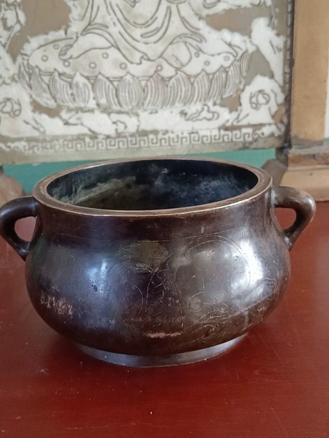 古玩銅器銅爐真品鑒賞圖