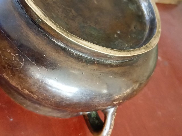 古玩銅器銅爐真品鑒賞圖