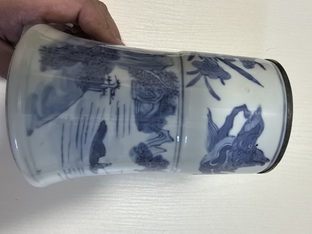 古玩陶瓷青花殘器真品鑒賞圖