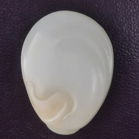 古玩玉器和田玉達(dá)摩掛件真品鑒賞圖