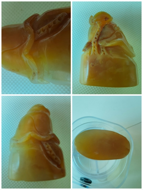 古玩雜項老撾石印章真品鑒賞圖