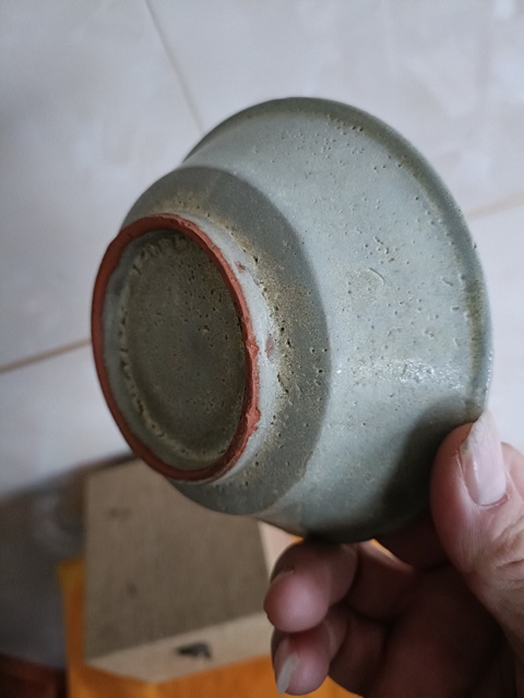 古玩陶瓷龍泉青瓷直壁洗真品鑒賞圖