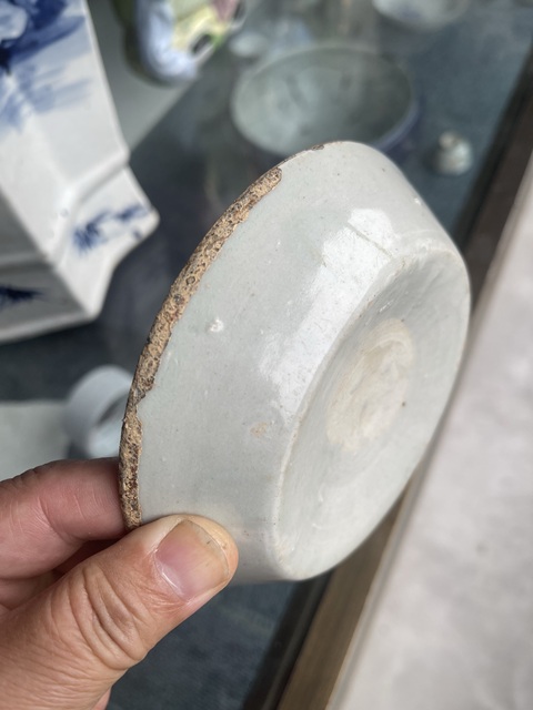 古玩陶瓷影青滿口洗真品鑒賞圖