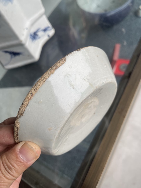 古玩陶瓷影青滿口洗真品鑒賞圖