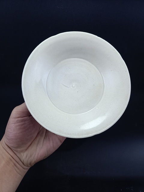 古玩陶瓷【館藏級精品】五代十國邢窯白瓷葵口洗【路份高】【收藏價值好】拍賣，當前價格0元