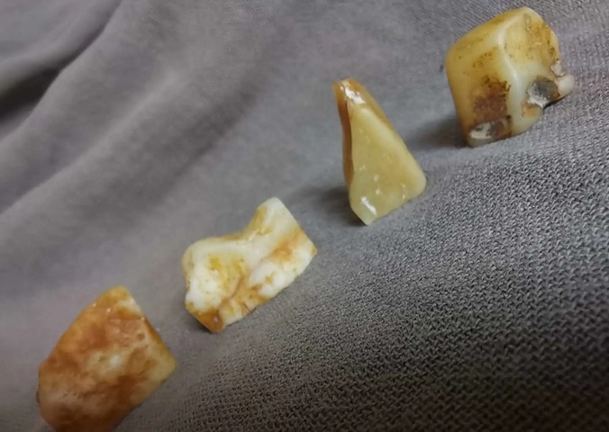 古玩雜項壽山田黃石原石真品鑒賞圖