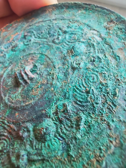 古玩銅器銅鏡真品鑒賞圖