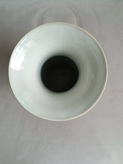 古玩陶瓷創(chuàng)匯 粉彩鐘鳴鼎食圖花觚真品鑒賞圖