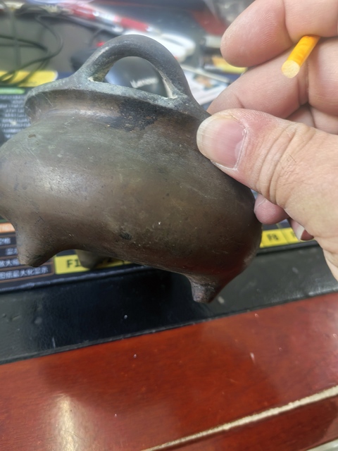 古玩銅器銅爐真品鑒賞圖