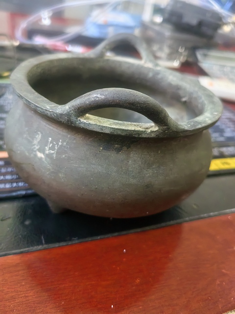 古玩銅器銅爐真品鑒賞圖