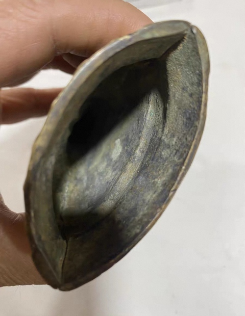 古玩銅器銅觀音真品鑒賞圖