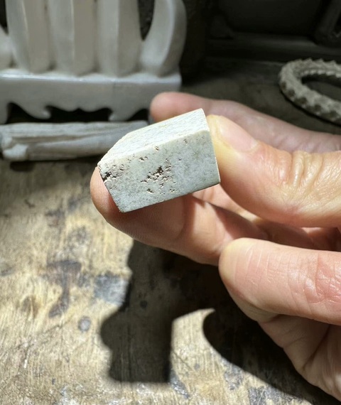 古玩玉器玉龍型帶鉤真品鑒賞圖