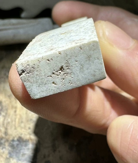 古玩玉器玉龍型帶鉤真品鑒賞圖