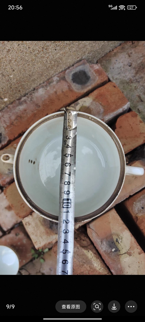 古玩陶瓷太師少保參湯壺真品鑒賞圖