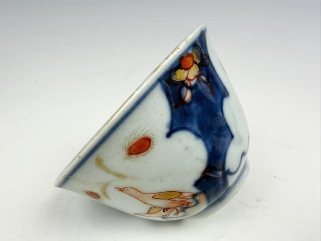 古玩陶瓷清康熙·青花加彩安居樂業(yè)杯碟拍賣，當前價格0元