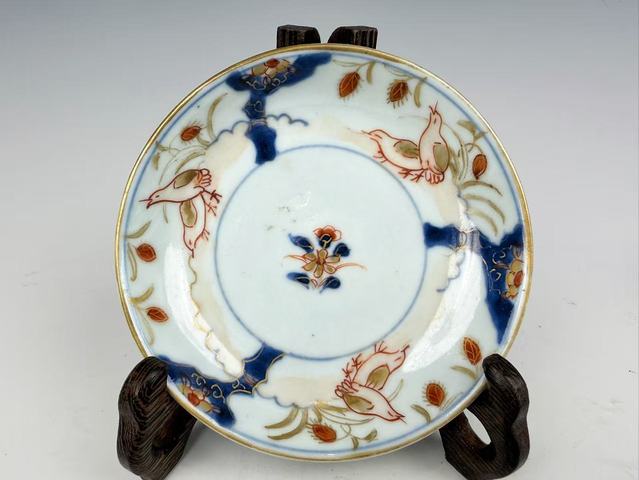 古玩陶瓷清康熙·青花加彩安居樂業(yè)杯碟拍賣，當前價格0元