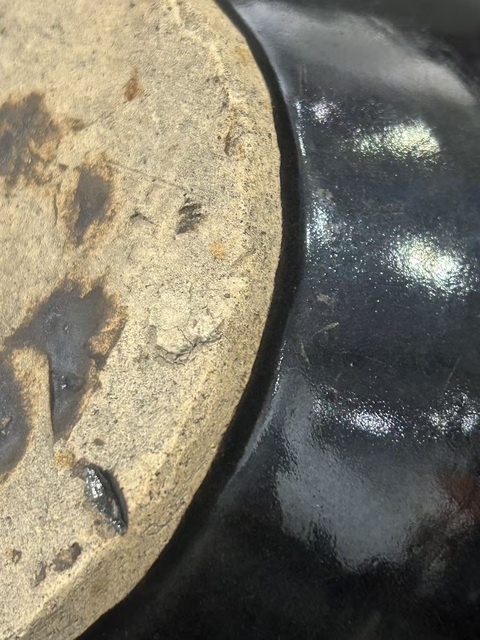 古玩陶瓷磁州窯黑釉嘟嚕瓶真品鑒賞圖