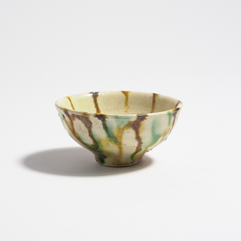 古玩陶瓷唐三彩茶碗真品鑒賞圖