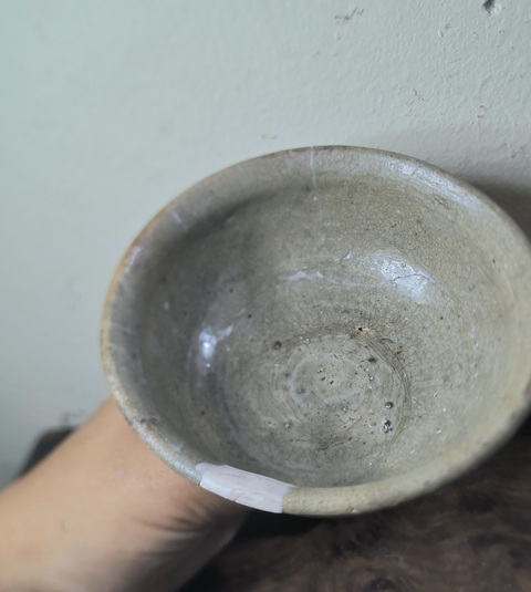 古玩陶瓷青釉高足杯真品鑒賞圖