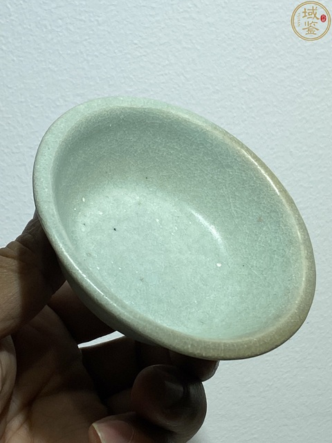 古玩陶瓷青釉盤真品鑒賞圖