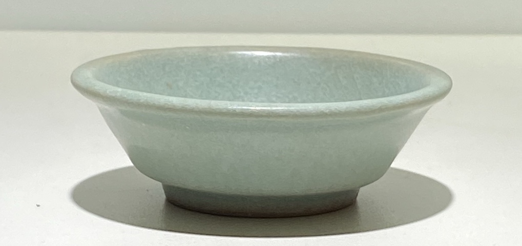 古玩陶瓷龍泉青瓷冰片紋直壁洗真品鑒賞圖