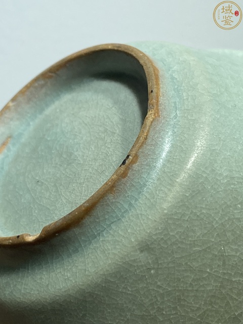 古玩陶瓷青釉盤真品鑒賞圖