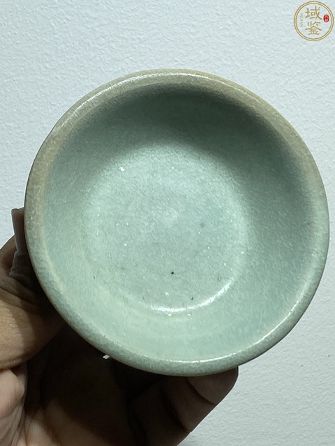 古玩陶瓷青釉盤真品鑒賞圖