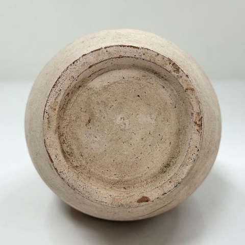 古玩陶瓷遼代黃釉皮囊壺真品鑒賞圖